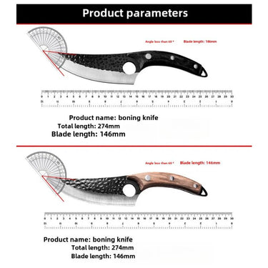 Premium Hand - Forged Boning Kitchen Knife - InspiredGrabs.com